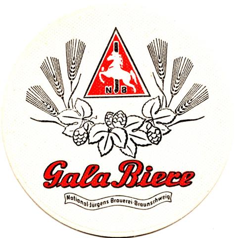 braunschweig bs-ni nat gala rund 1a (215-galabiere-schwarzrot) 